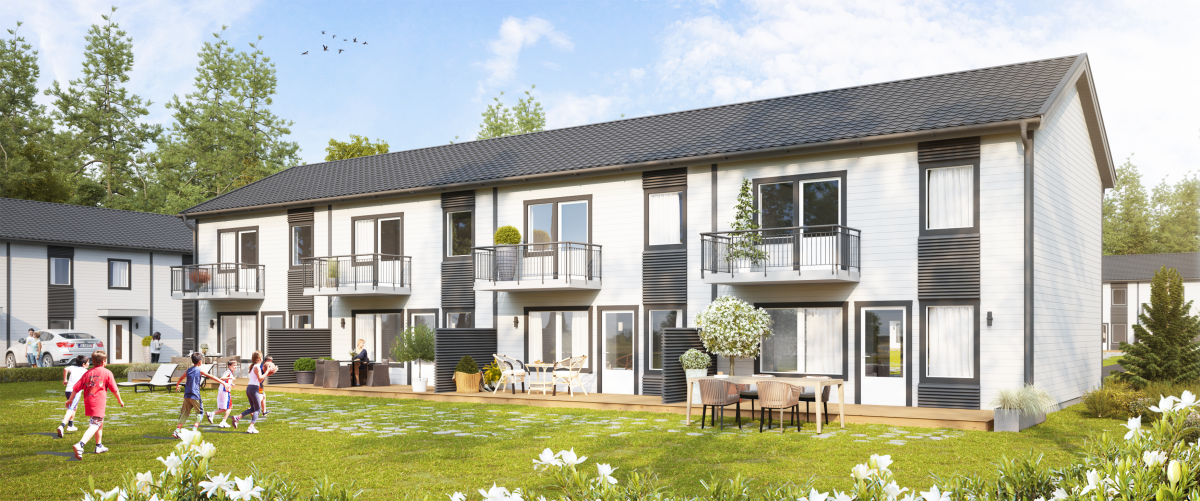 Koncepthus Radhus Hustillverkare Jorntrahus Pro illustrationer Mojligheten 1